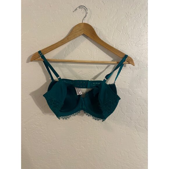 Victoria’s Secret Dream Angels Turquoise Lace Lined Demi Bra - Picture 11 of 13